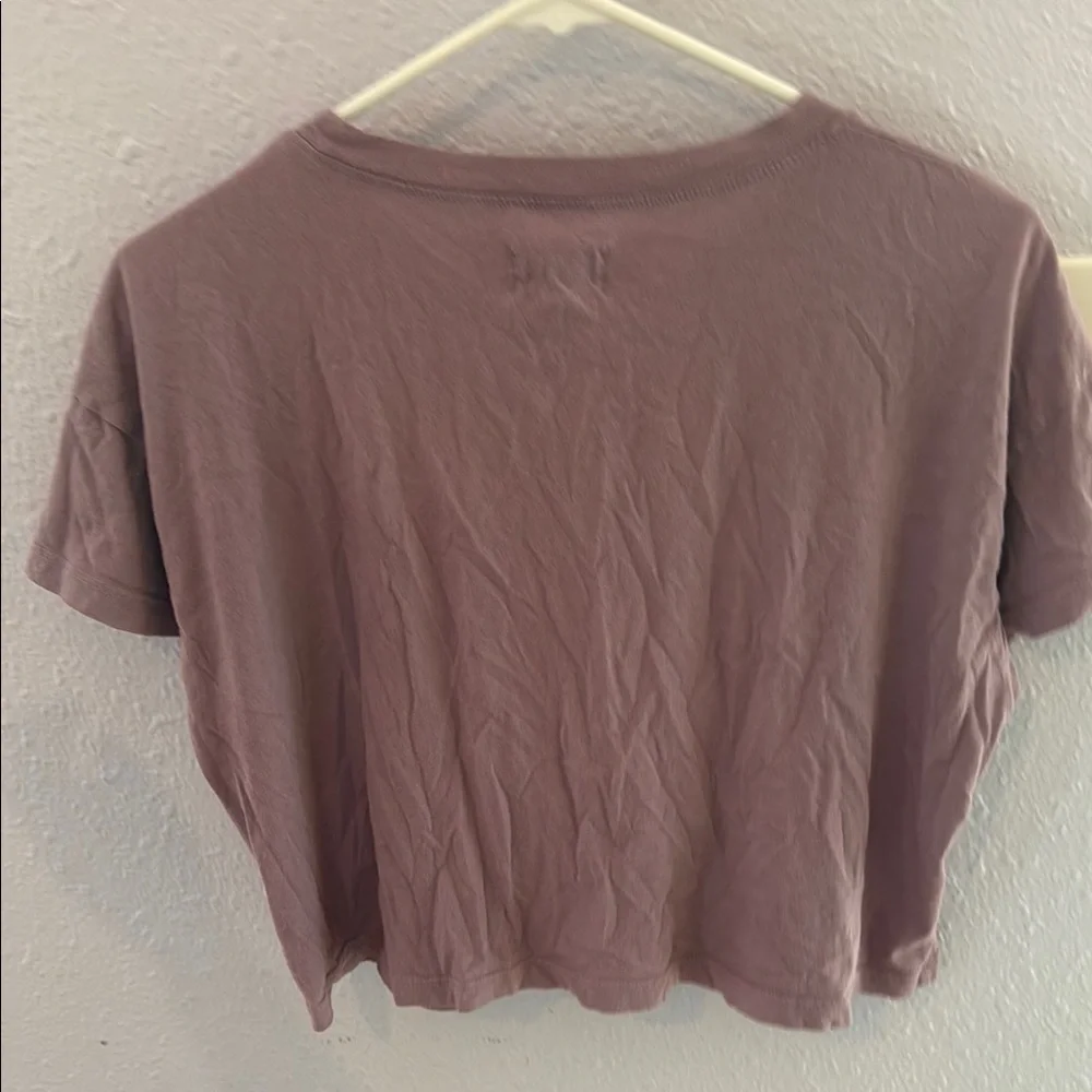 MATE the Label Organic Cotton  Crop T-Shirt Short Sleeves - Picture 8 of 8